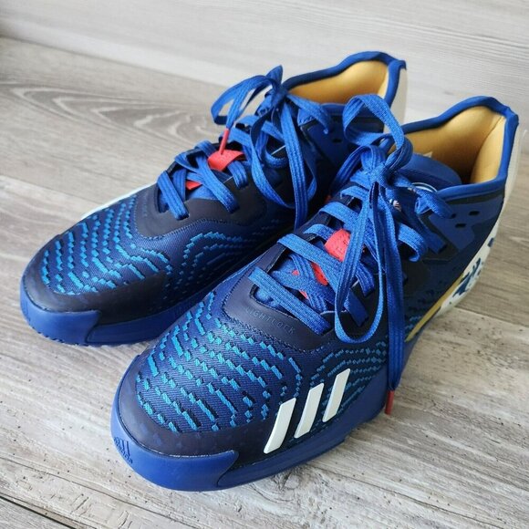 Adidas DON Issue 4 McDonalds All-American Blue Basketball Men's Shoe Size 10 EUC - Picture 4 of 16